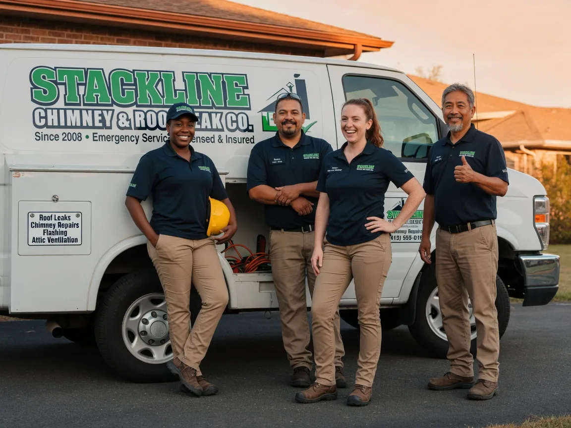 Chimney flashing repair company in Washburn, ME